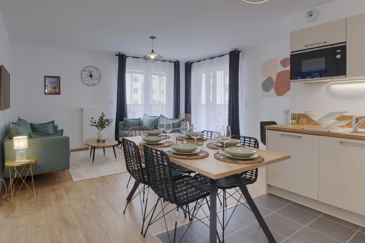 Appartement Le Normand - Spacieux T4 Neuf Avec 3 Salles D'eaux Rennes