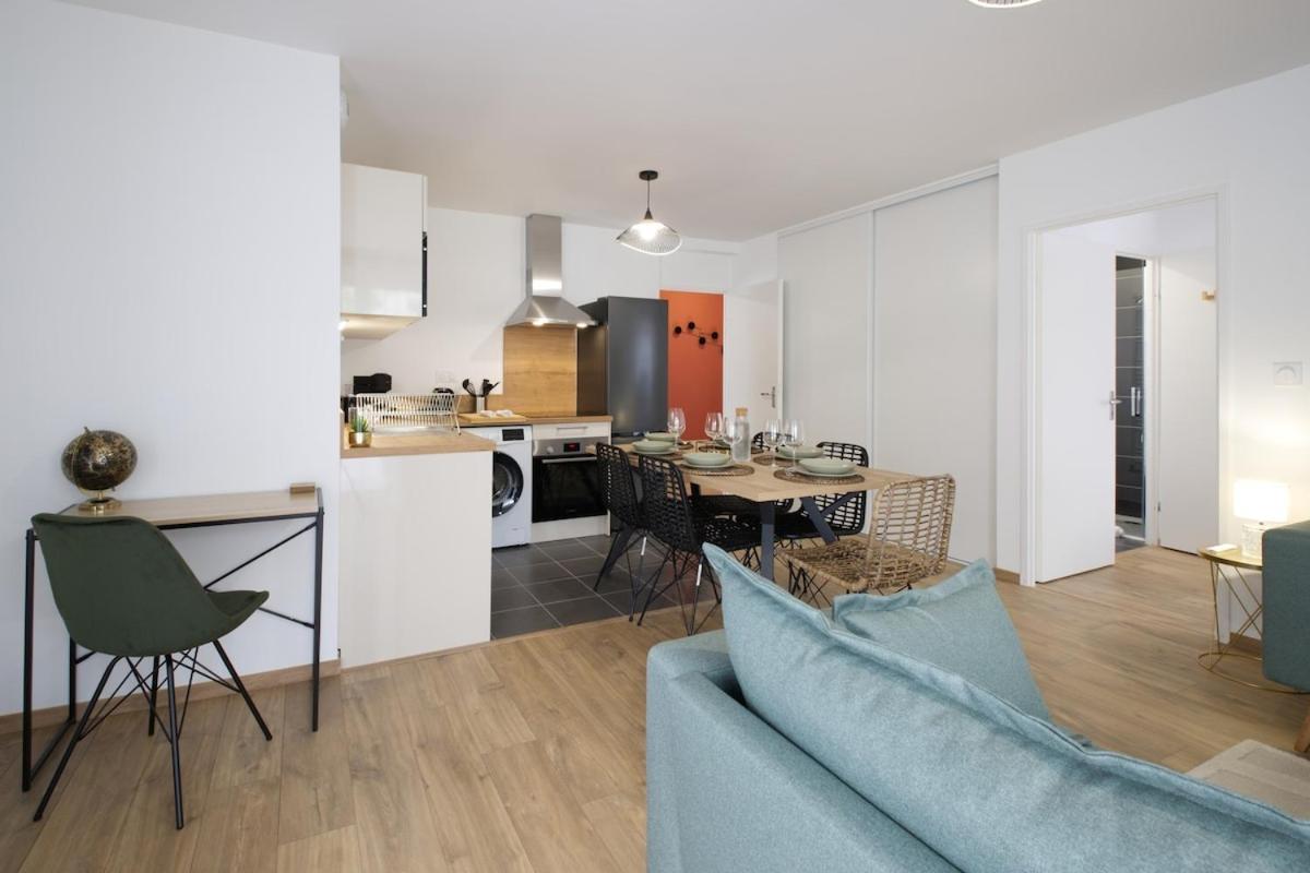 Appartement Le Normand - Spacieux T4 Neuf Avec 3 Salles D'eaux Rennes